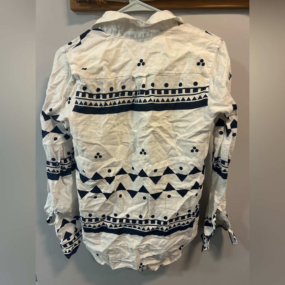 JCrew Linen Top - Picture 2 of 4